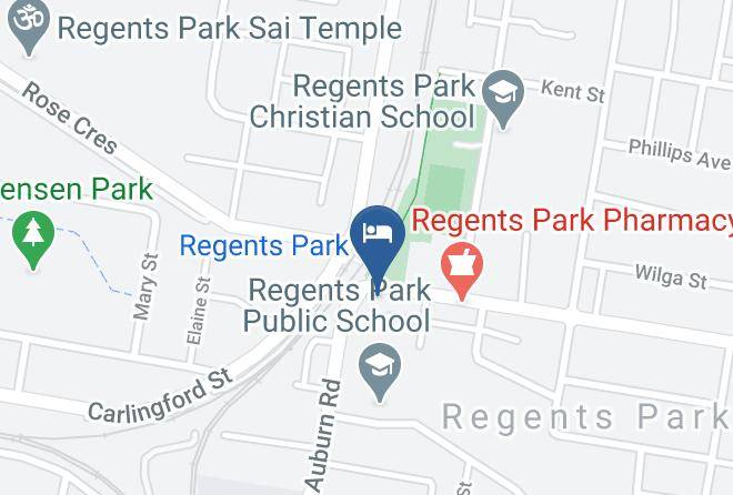Cumberland - Regents Park Hotel Maps