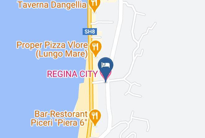 Vlore - Regina City Hotel Maps