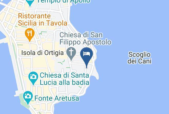 Regina Di Ortigia Map