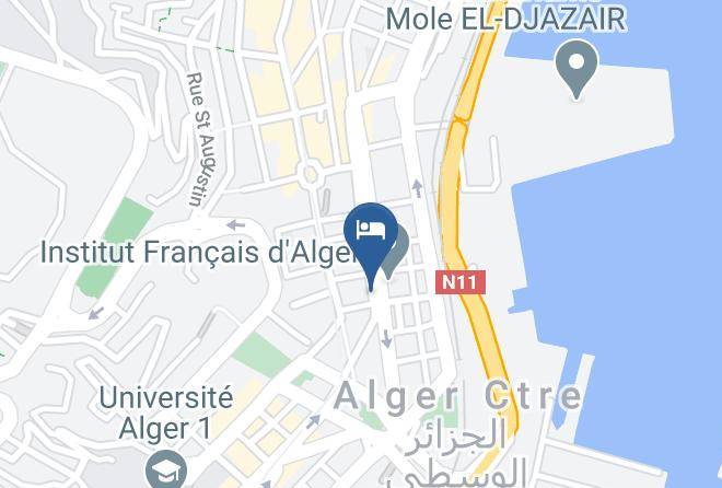 Algiers - Hotel Regina Maps