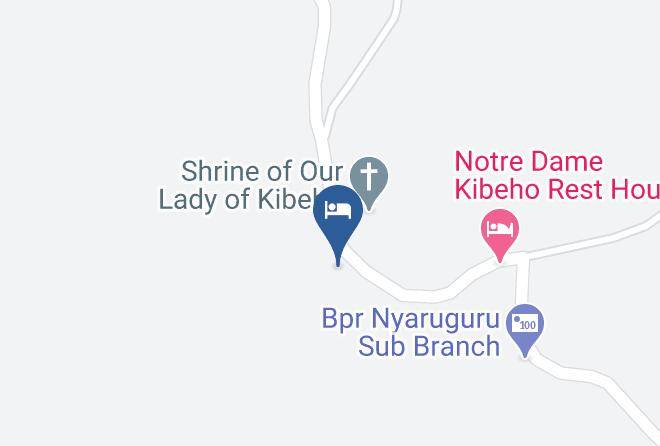 Nyaruguru - Regina Pacis Kibeho Maps