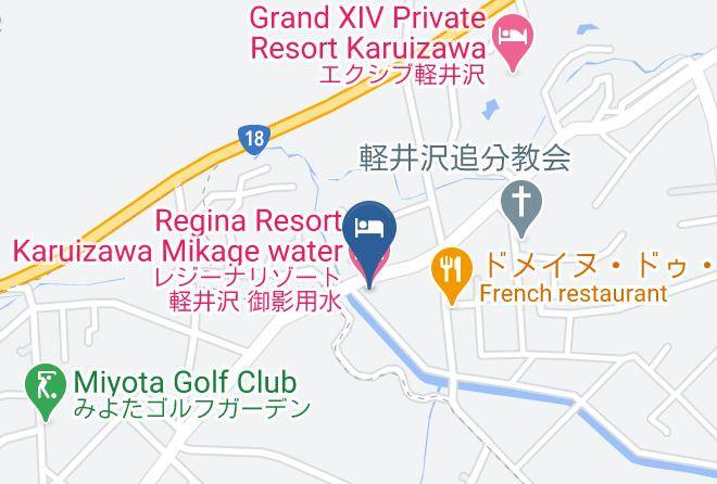 Karuizawa Townkitasaku District - Regina Resort Karuizawa Mikage Water Maps