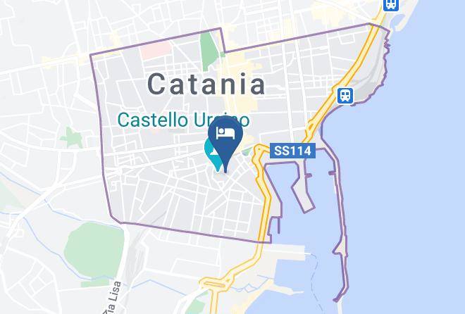 Catania - B&b Il Re Maps