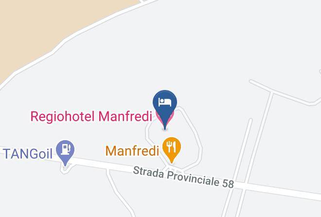 Foggia - Regiohotel Manfredi Maps