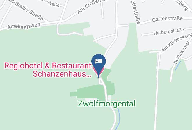 Harz - Regiohotel & Restaurant Schanzenhaus Wernigerode Harz Maps
