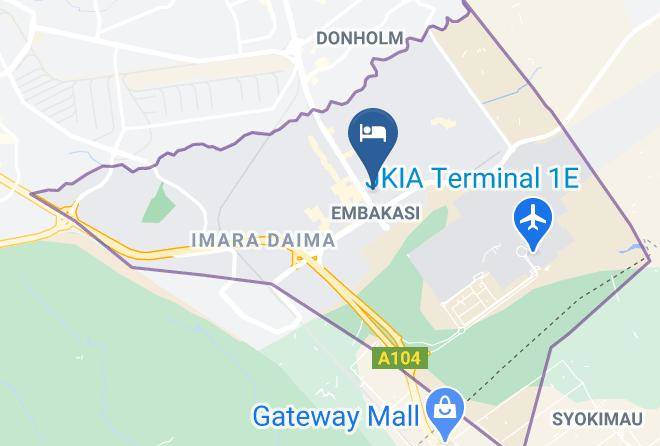 Nairobi - Regional Hotel Maps