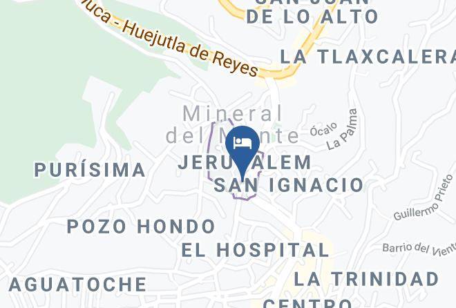 Mineral Del Monte - Regis Hotel Boutique Maps