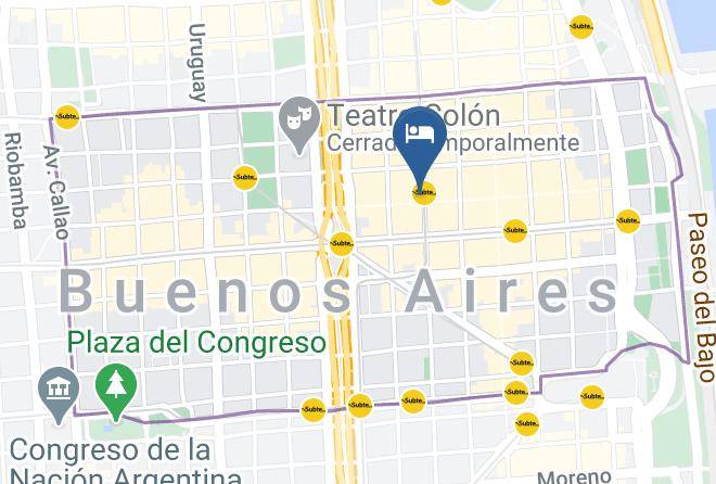 San Nicolas - Regis Hotel Maps