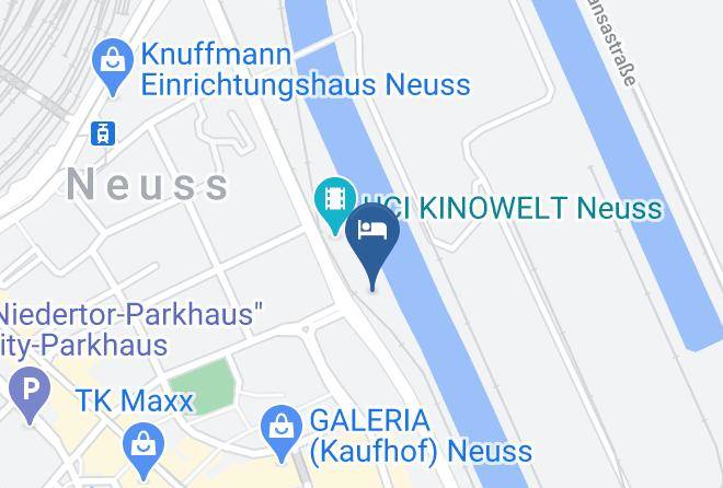 Neuss - Regis Hotelschiff Neuss Maps