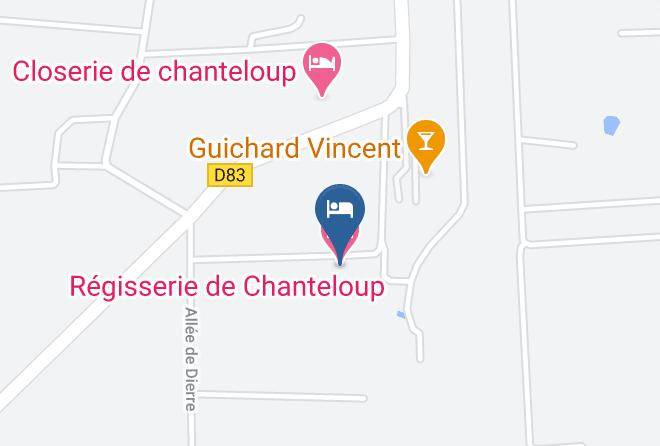 Indre Et Loire - Regisserie De Chanteloup Maps