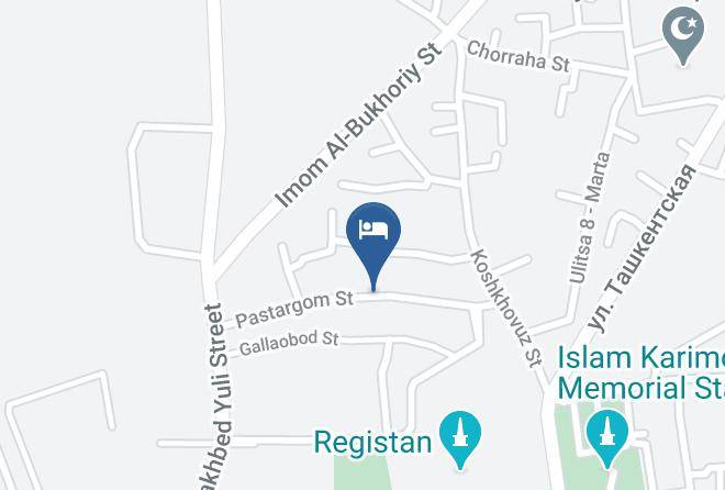 Samarqand - Registan Center Hotel Maps