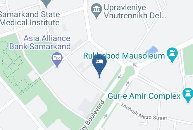 Samarqand - Registan Plaza Maps