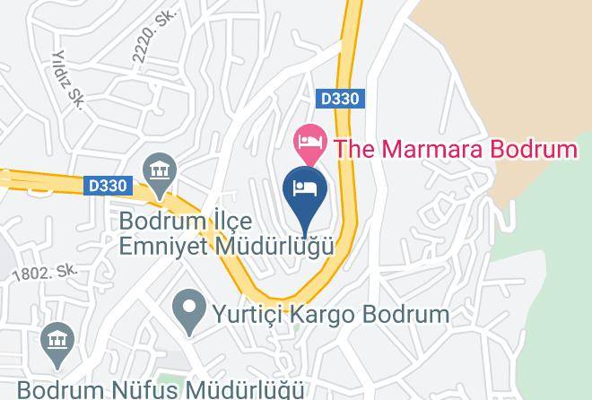 Bodrum - Regnum Escana Boutique Hotel Maps