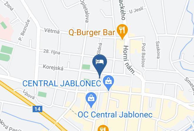 Jablonec Nad Nisou - Rehavital Maps