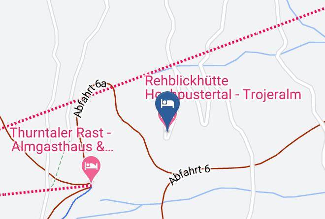 Lienz - Rehblickhutte Hochpustertal Trojeralm Maps