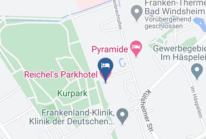 Neustadt An Der Aisch Bad Windsheim - Reichel's Parkhotel Maps