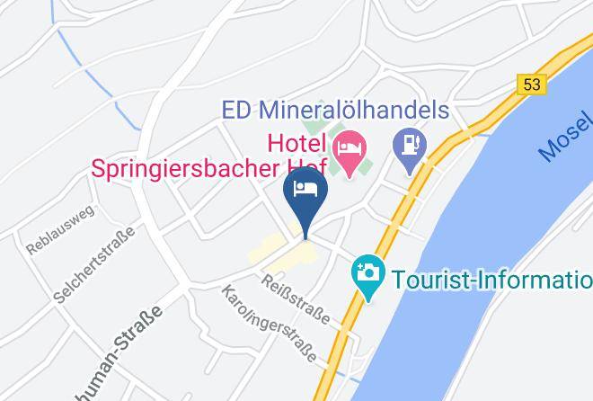 Bernkastel Wittlich - Hotel Reichsschenke Zum Ritter Gotz Gbr Maps