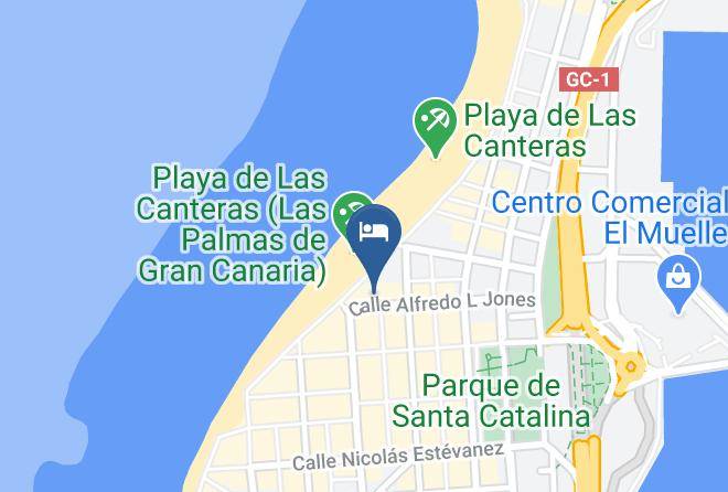 Las Palmas - Bull Hotels Hotel Reina Isabel & Spa Maps