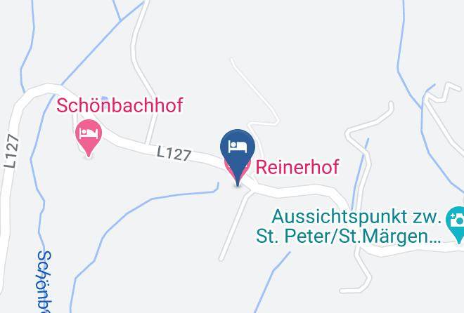 Breisgau Hochschwarzwald - Reinerhof Maps