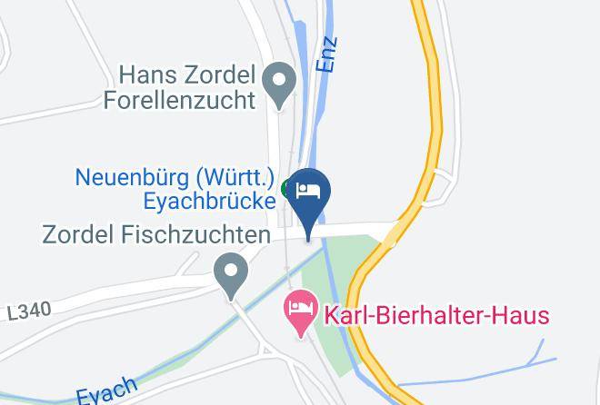 Enzkreis - Reinhard Kieser Hotel Eyachbrucke Maps