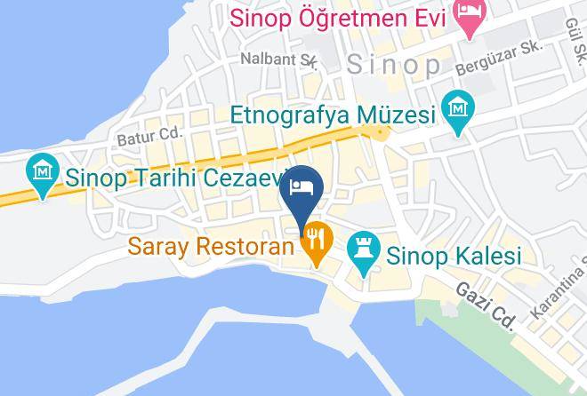 Sinop Meydan Kapi - Reis Otel Maps
