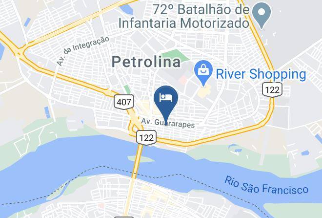 Petrolina - Reis Palace Hotel Maps