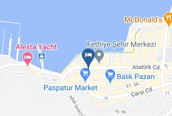 Fethiye - Reis Royal Hotel Maps