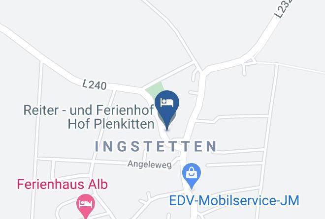 Alb Donau Kreis - Reiter Und Ferienhof Hof Plenkitten Maps