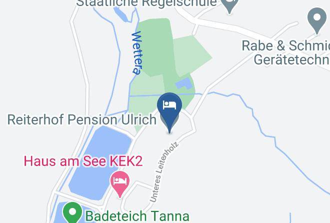 Saale Orla Kreis - Reiterhof Pension Ulrich Maps