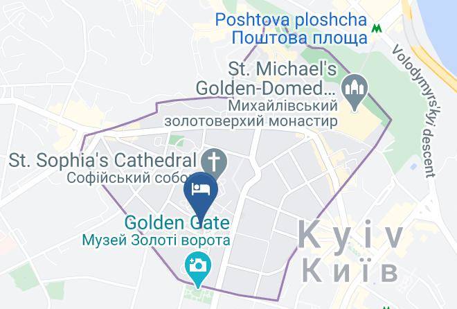 Kyiv - Reitorska Maps