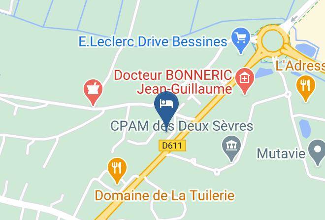 Deux Sevres - Agape Hotel Maps