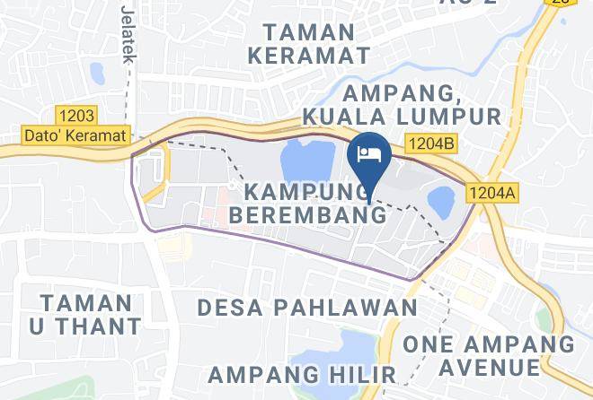 Kuala Lumpur - Reizz Boutique Suites By Nowhere Maps