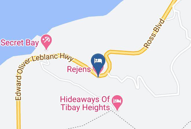 Saint John - Rejens Hotel Maps