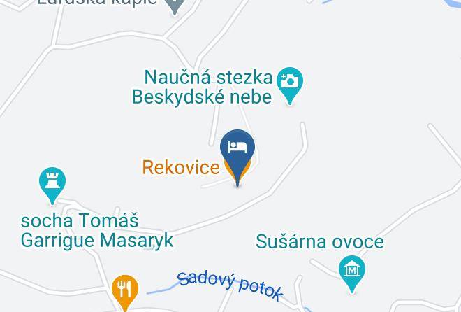 Rekovice Map