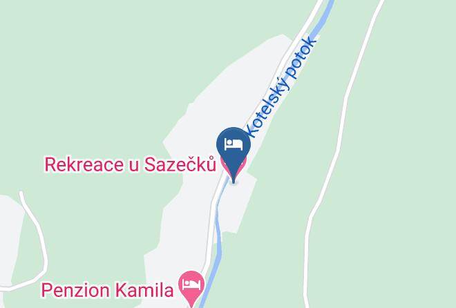 Trutnov - Rekreace U Sazecku Maps