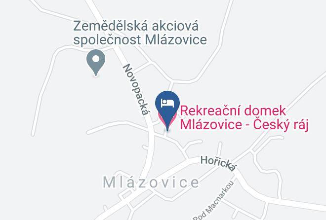 Jicin - Rekreacni Domek Maps