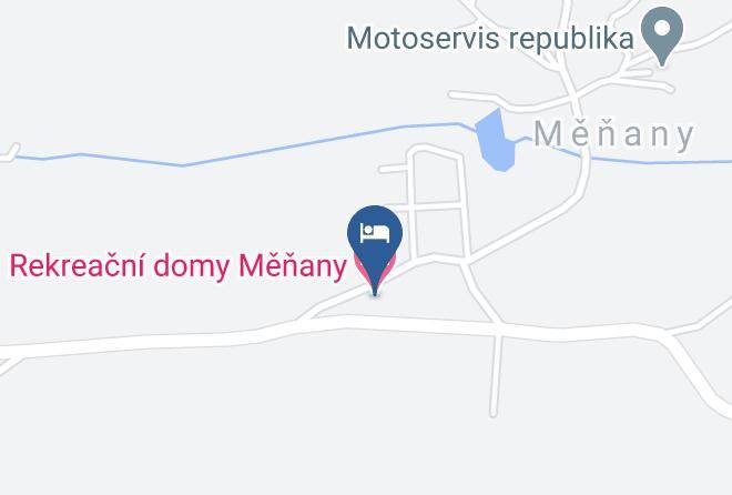 Beroun - Rekreacni Domy Menany Maps