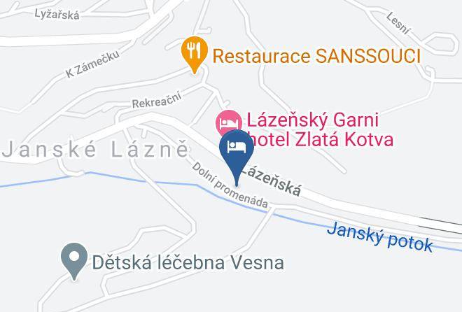 Trutnov - Pension Betlem Maps