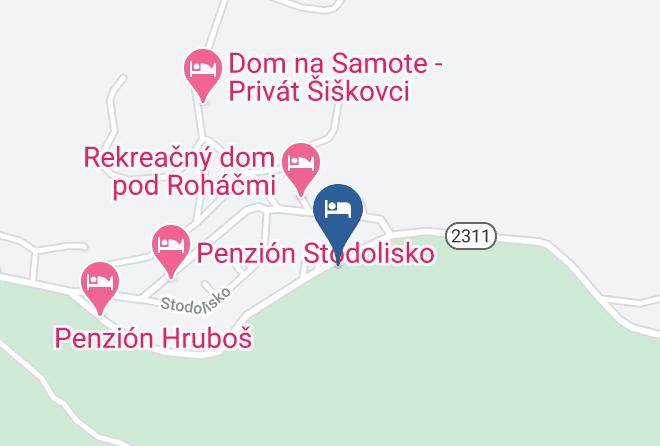 Tvrdosin - Rekreacny Dom Habovka Maps