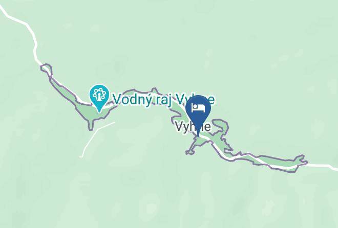 Ziar Nad Hronom - Rekreacny Dom Vyhne Maps