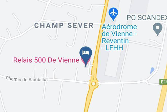 Isere - Relais 500 De Vienne Maps