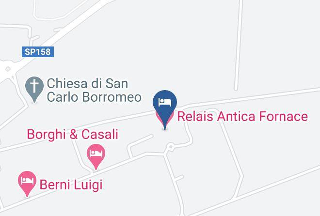 Grosseto - Relais Antica Fornace Maps