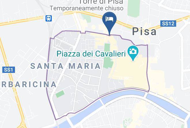 Pisa - Relais B&b I Miracoli Maps