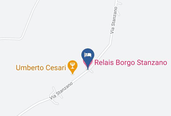 Relais Borgo Stanzano Map