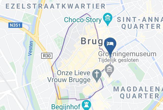 West Flanders - Relais Bourgondisch Cruyce Maps