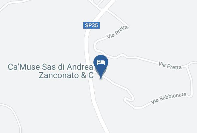 Vicenza - Relais Ca Muse Maps