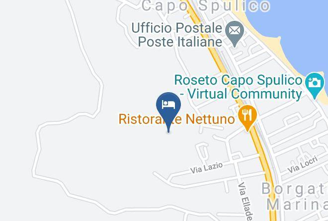 Cosenza - Relais Capo Spulico Maps