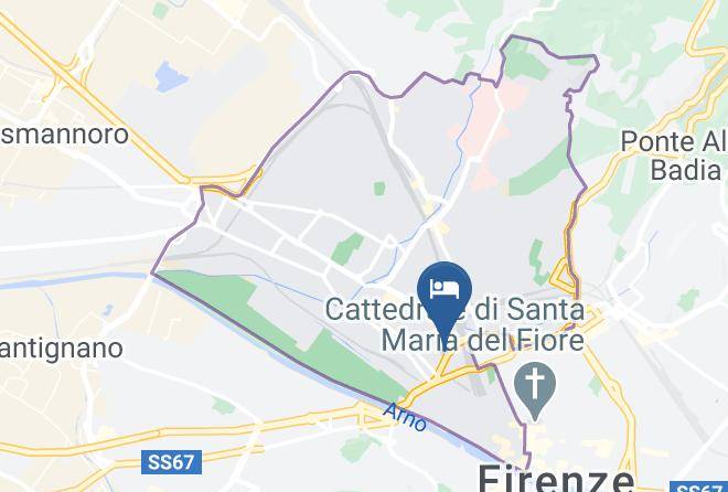 Florence - Relais Carmen By Aga Srl Maps
