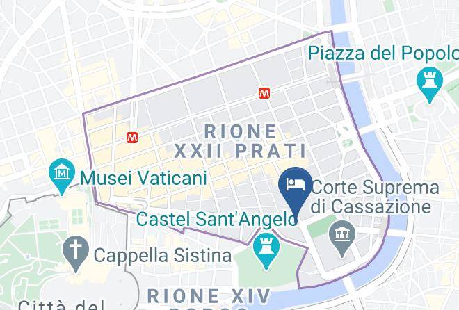 Rome - Relais Cavour Maps