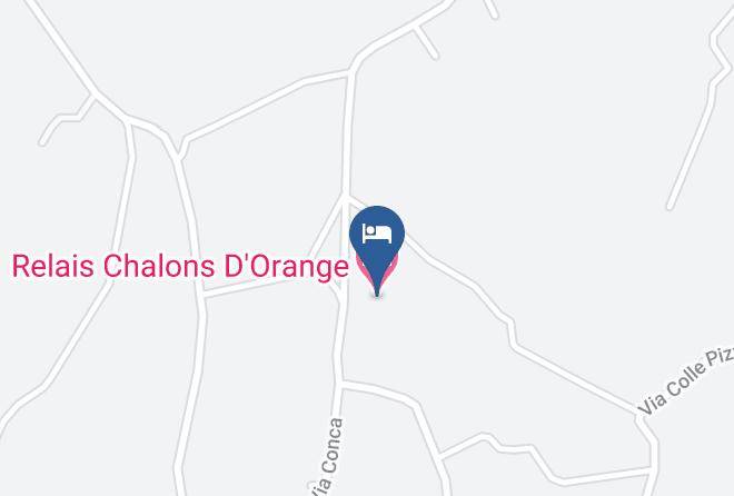 Frosinone - Relais Chalons D'orange Maps